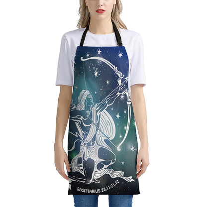 Constellation Of Sagittarius Print Apron