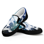 Constellation Of Sagittarius Print Black Slip On Shoes