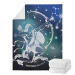 Constellation Of Sagittarius Print Blanket