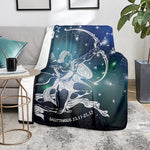 Constellation Of Sagittarius Print Blanket