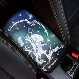 Constellation Of Sagittarius Print Car Center Console Cover