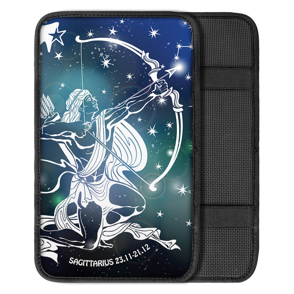 Constellation Of Sagittarius Print Car Center Console Cover