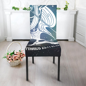 Constellation Of Sagittarius Print Dining Chair Slipcover