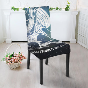 Constellation Of Sagittarius Print Dining Chair Slipcover