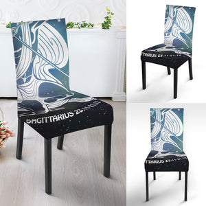 Constellation Of Sagittarius Print Dining Chair Slipcover