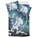 Constellation Of Sagittarius Print Duvet Cover Bedding Set