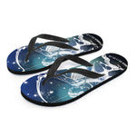 Constellation Of Sagittarius Print Flip Flops