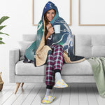 Constellation Of Sagittarius Print Hooded Blanket