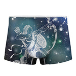Constellation Of Sagittarius Print Men's Boxer Briefs
