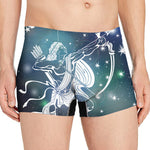 Constellation Of Sagittarius Print Men's Boxer Briefs