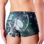 Constellation Of Sagittarius Print Men's Boxer Briefs