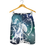 Constellation Of Sagittarius Print Men's Shorts