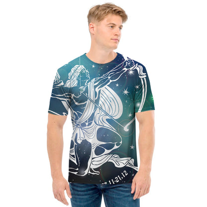 Constellation Of Sagittarius Print Men's T-Shirt