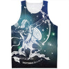 Constellation Of Sagittarius Print Men's Tank Top