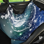 Constellation Of Sagittarius Print Pet Car Back Seat Cover
