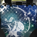 Constellation Of Sagittarius Print Pet Car Back Seat Cover
