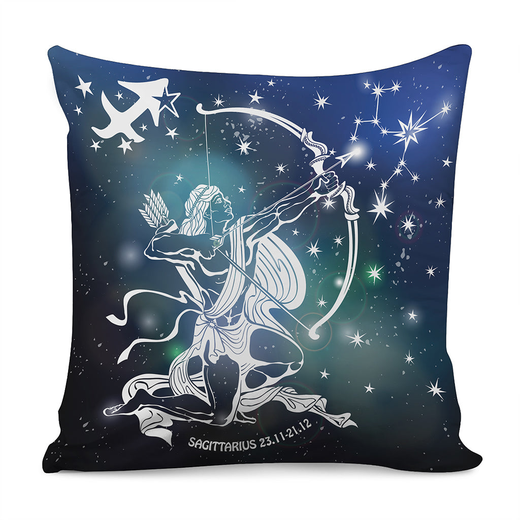 Constellation Of Sagittarius Print Pillow Cover