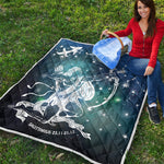 Constellation Of Sagittarius Print Quilt