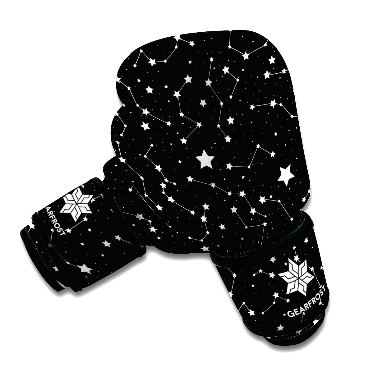 Constellation Sky Map Pattern Print Boxing Gloves