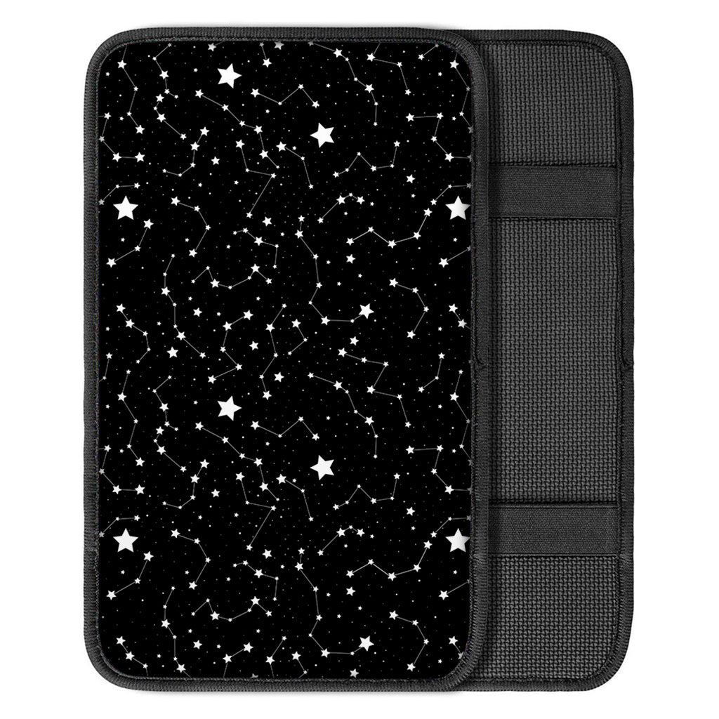 Constellation Sky Map Pattern Print Car Center Console Cover