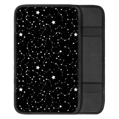 Constellation Sky Map Pattern Print Car Center Console Cover