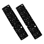 Constellation Sky Map Pattern Print Car Seat Belt Covers