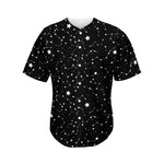 Constellation Sky Map Pattern Print Men's Baseball Jersey