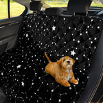 Constellation Sky Map Pattern Print Pet Car Back Seat Cover