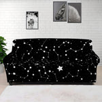 Constellation Sky Map Pattern Print Sofa Cover