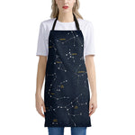 Constellation Sky Map Print Apron