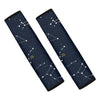 Constellation Sky Map Print Car Seat Belt Covers