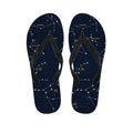 Constellation Sky Map Print Flip Flops
