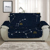 Constellation Sky Map Print Half Sofa Protector