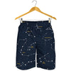 Constellation Sky Map Print Men's Shorts