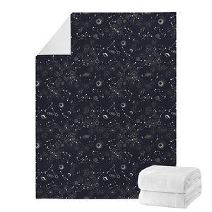 Constellation Space Pattern Print Blanket