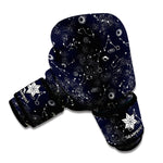 Constellation Space Pattern Print Boxing Gloves