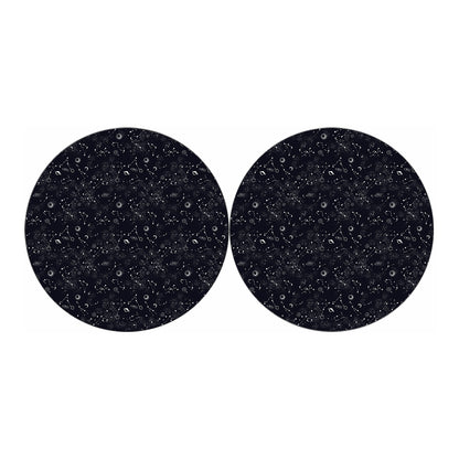 Constellation Space Pattern Print Car Coasters