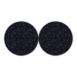 Constellation Space Pattern Print Car Coasters