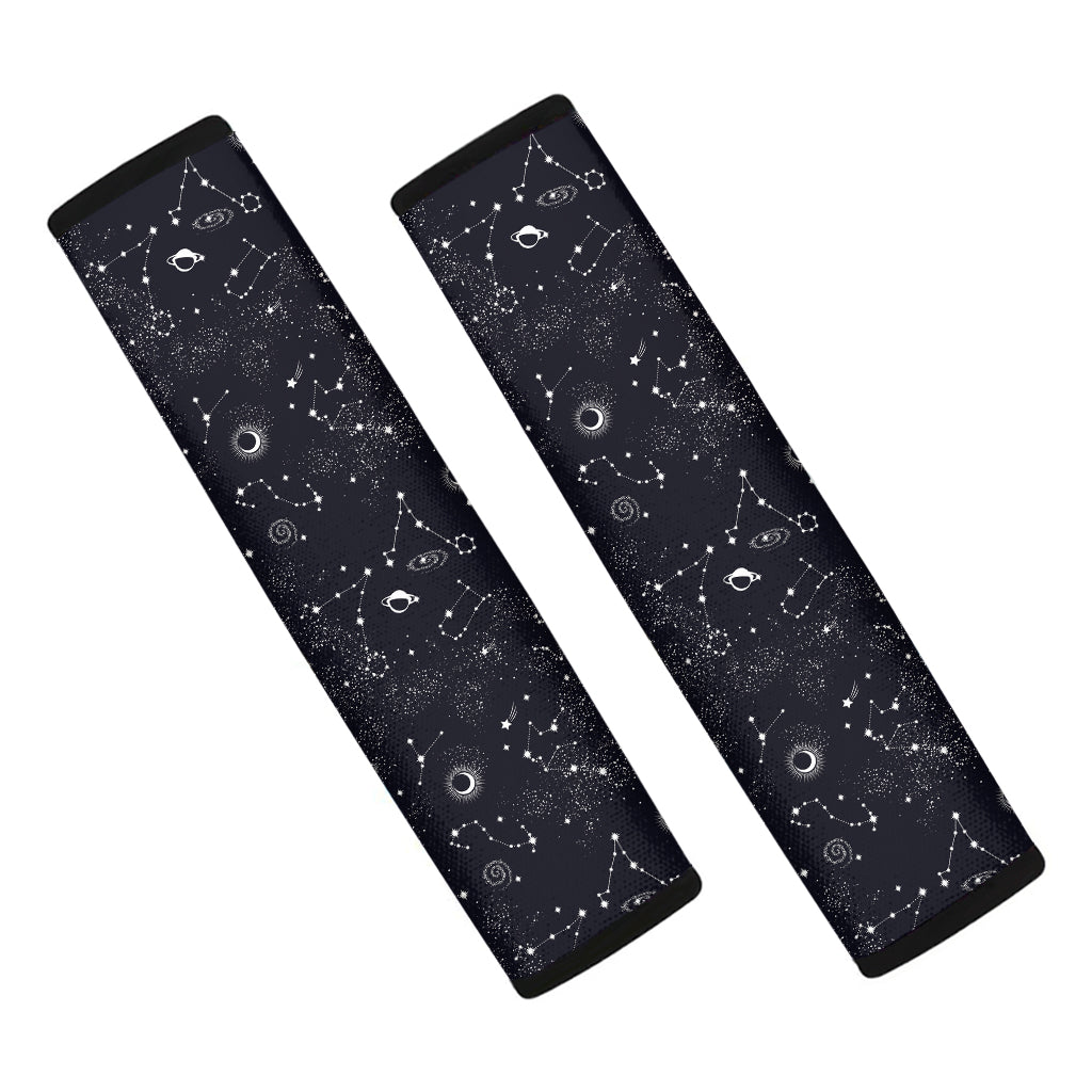 Constellation Space Pattern Print Car Seat Belt Covers