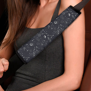 Constellation Space Pattern Print Car Seat Belt Covers