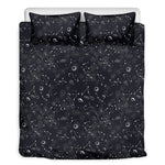 Constellation Space Pattern Print Duvet Cover Bedding Set