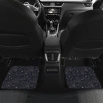 Constellation Space Pattern Print Front and Back Car Floor Mats