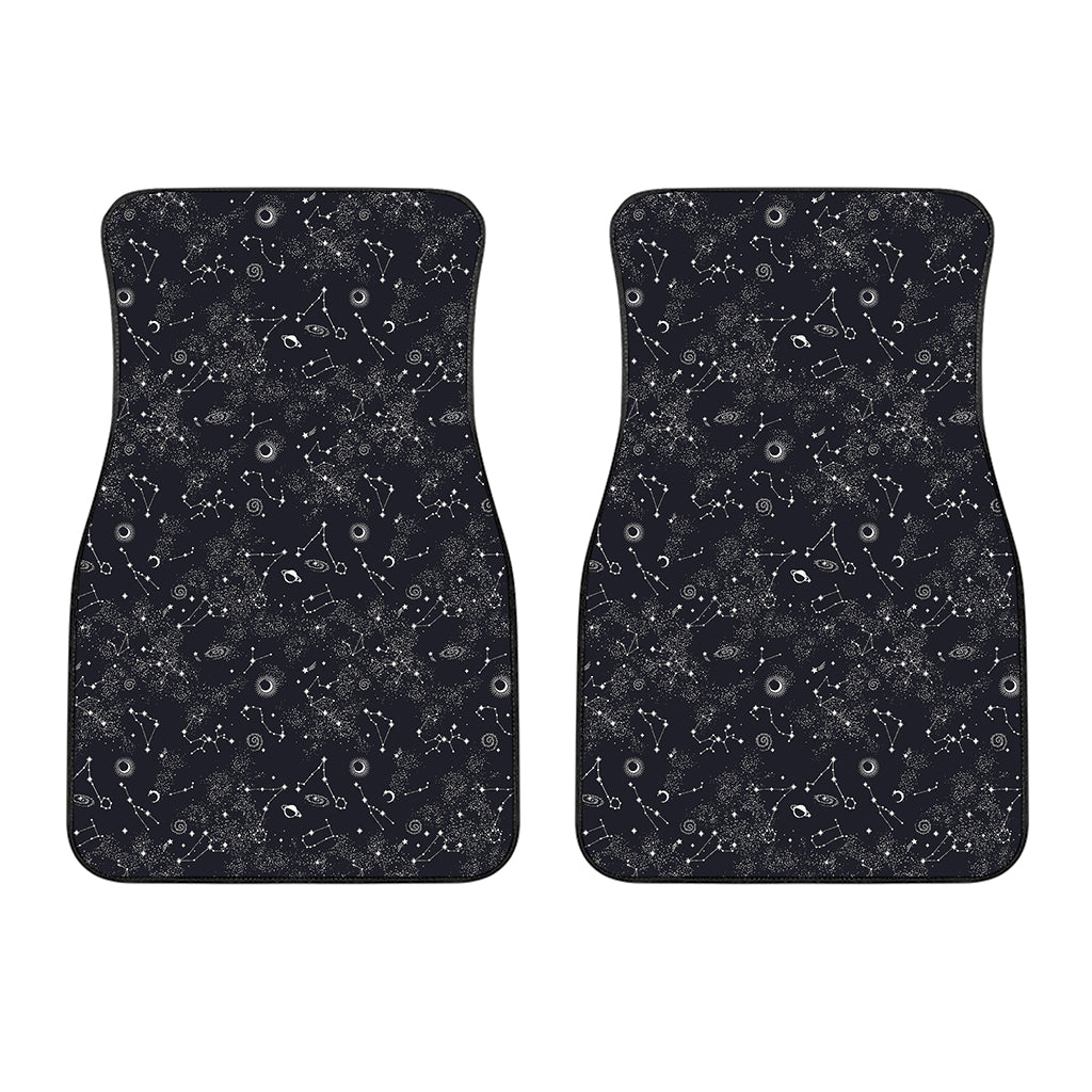 Constellation Space Pattern Print Front Car Floor Mats