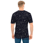 Constellation Space Pattern Print Men's T-Shirt