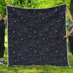 Constellation Space Pattern Print Quilt