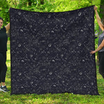 Constellation Space Pattern Print Quilt