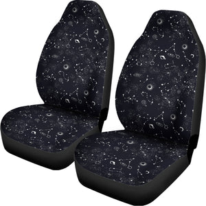 Constellation Space Pattern Print Universal Fit Car Seat Covers