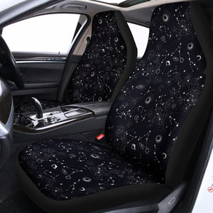 Constellation Space Pattern Print Universal Fit Car Seat Covers