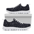Constellation Space Pattern Print White Running Shoes