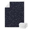 Constellation Stars Pattern Print Blanket